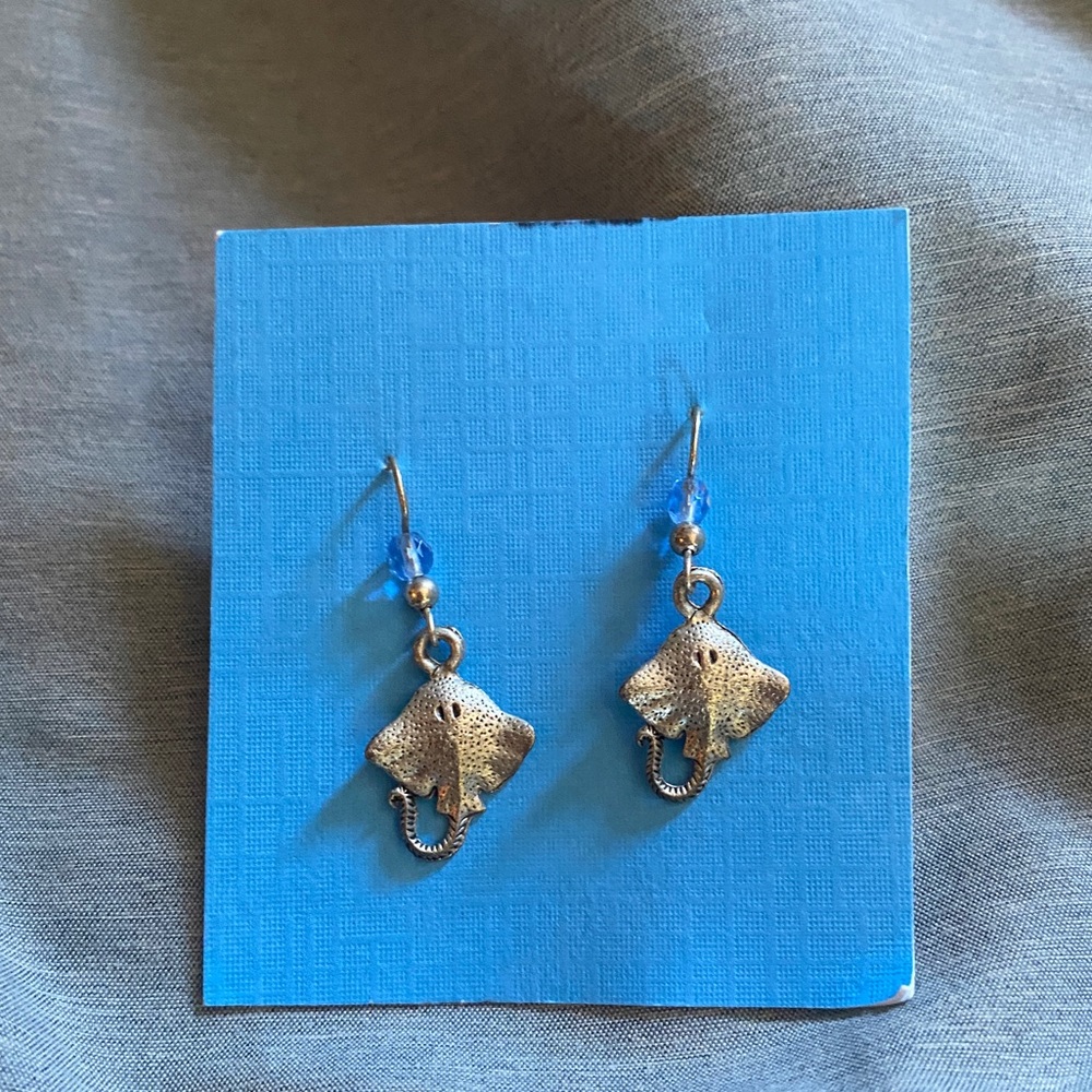 Stingray Earrings!!